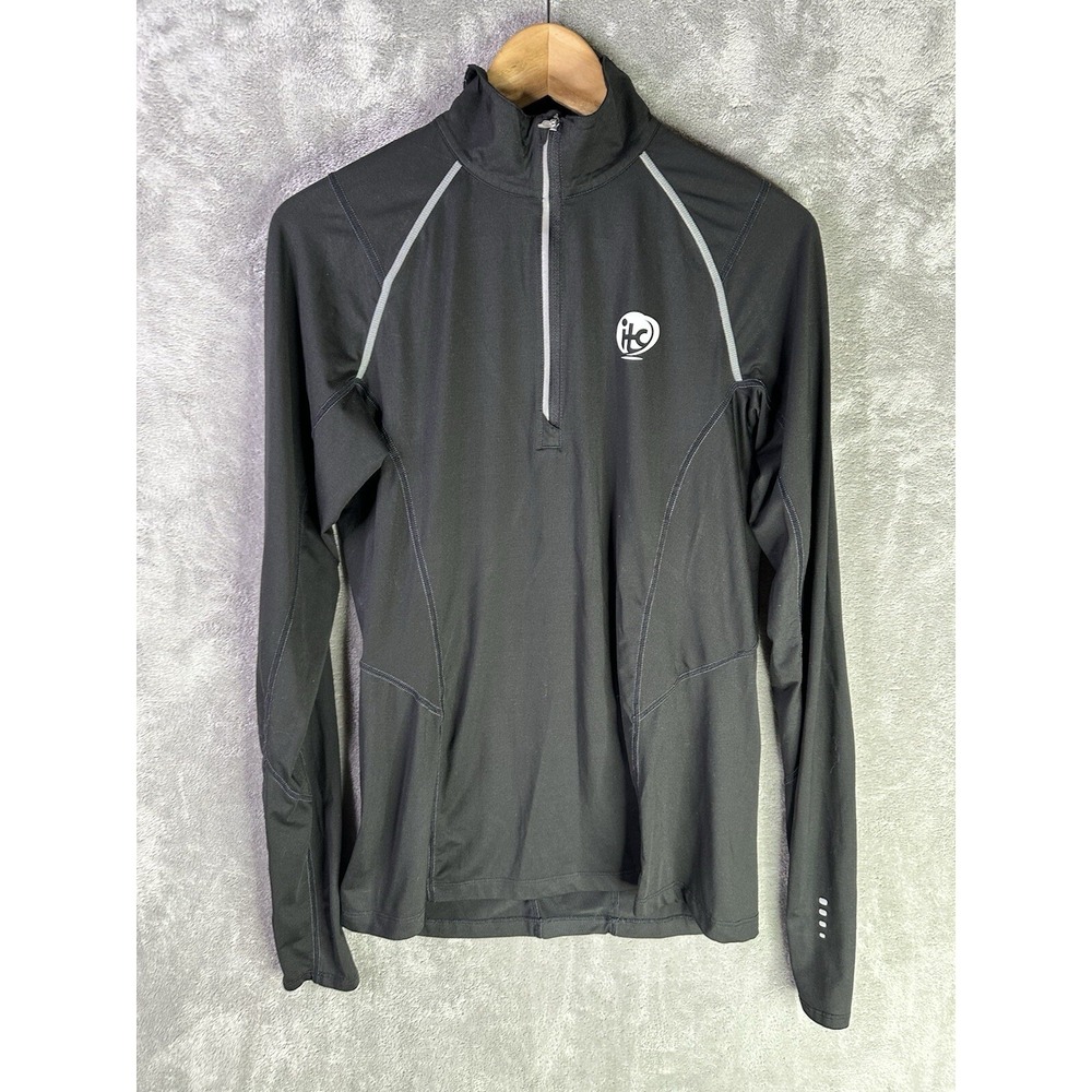 Ogio Endurance Jacket Womens Medium‎ Black Quarter Zip Long Sleeve Athleisure